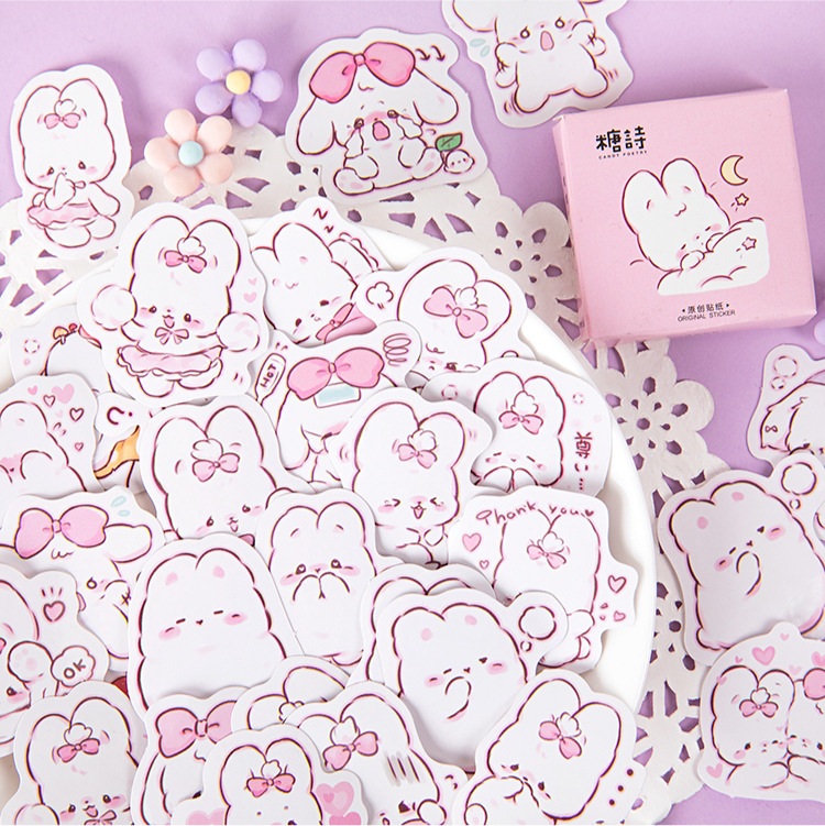 45 buah/kotak lucu kelinci har - Planned Parenthood ulasan dan harga