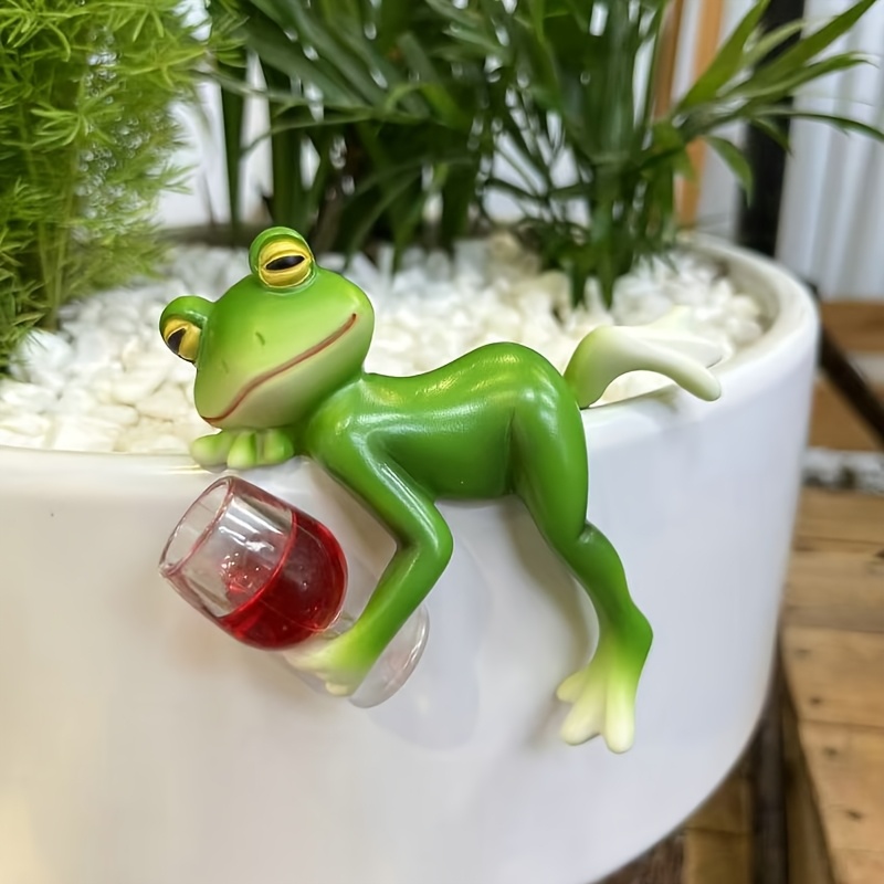 Pot Tanaman Katak Resin Kontem - Plant Parents ulasan dan harga