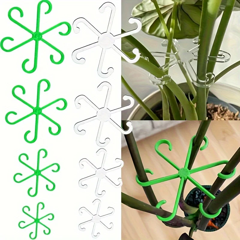 4 Buah Klip Penyangga Tanaman  - Variegated Monstera Node ulasan dan harga