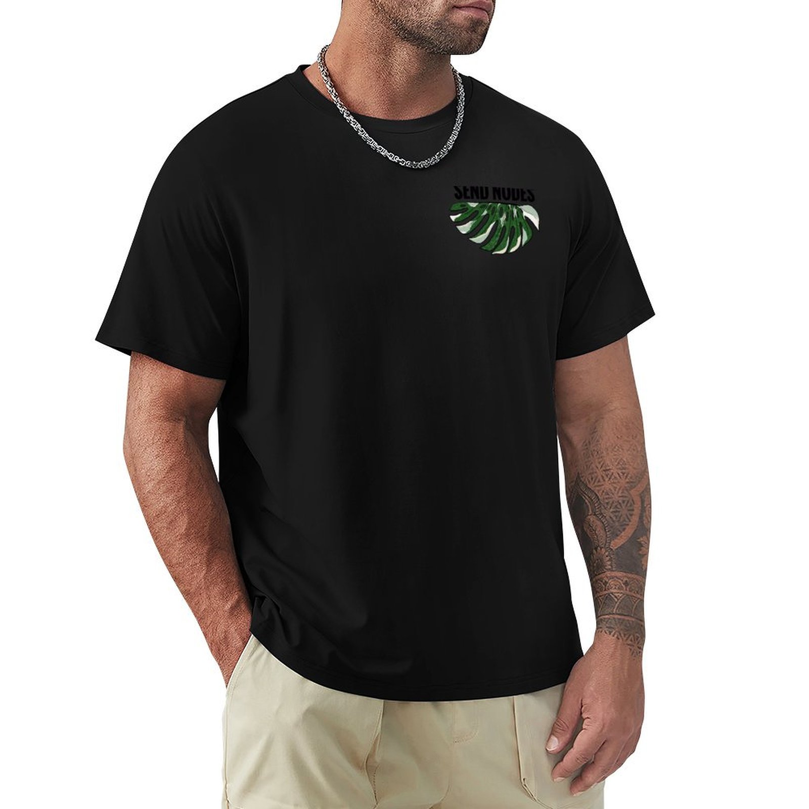 Send Nodes - Kaos Monstera Ber - Variegated Monstera Node ulasan dan harga